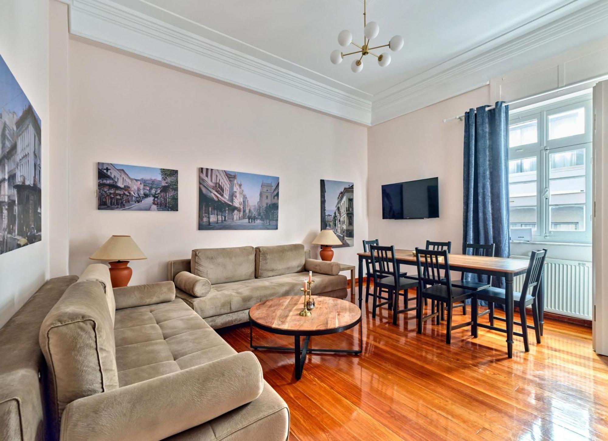 Elegant Apartment In Syntagma Square Athens Ngoại thất bức ảnh